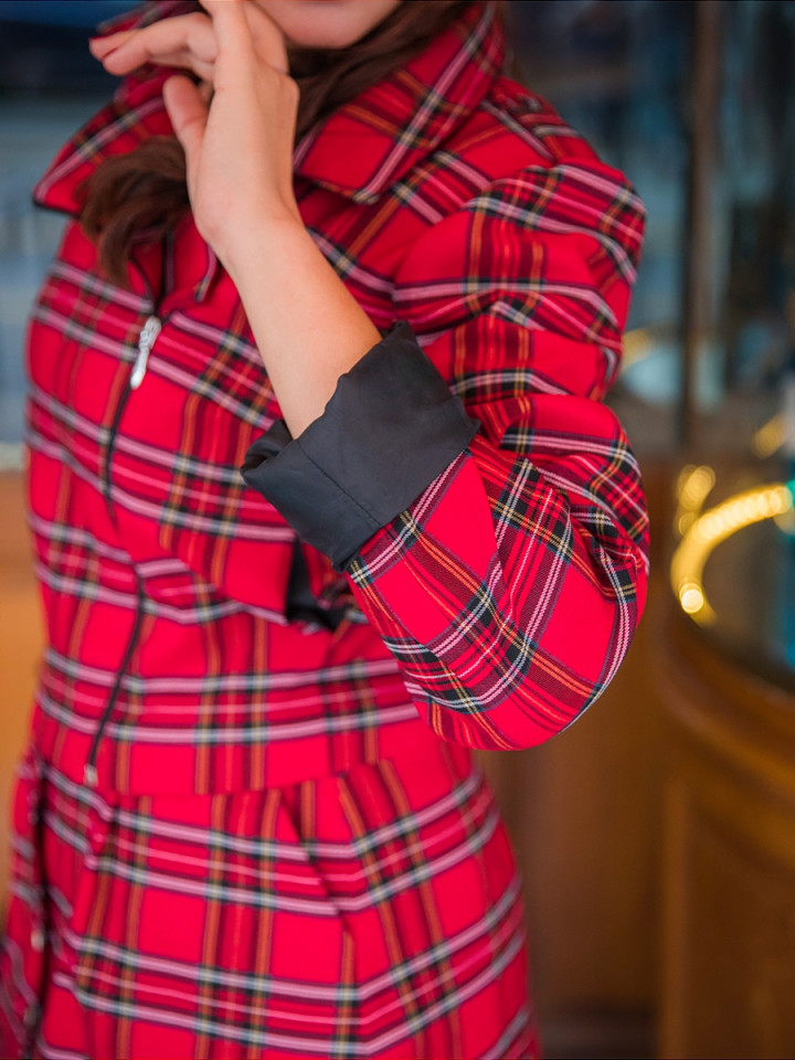 Veste Evy Tartan R