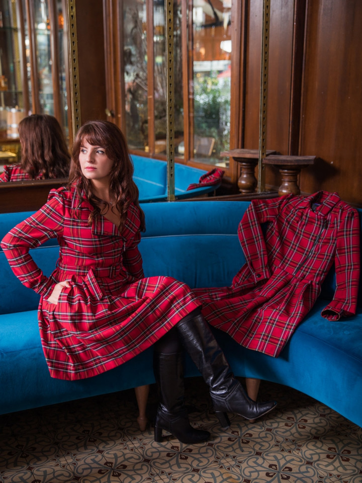 Robe Culot Tartan