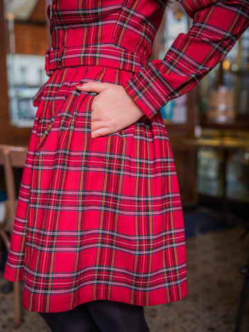 Robe Culot Tartan