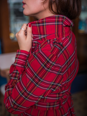 Robe Culot Tartan