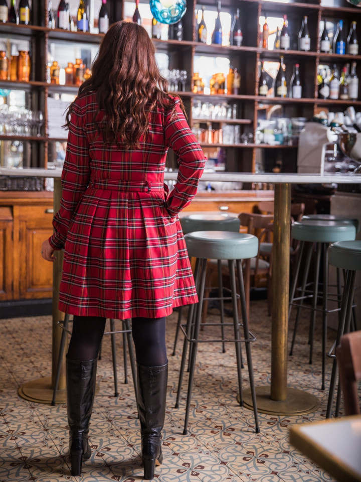 Robe Culot Tartan